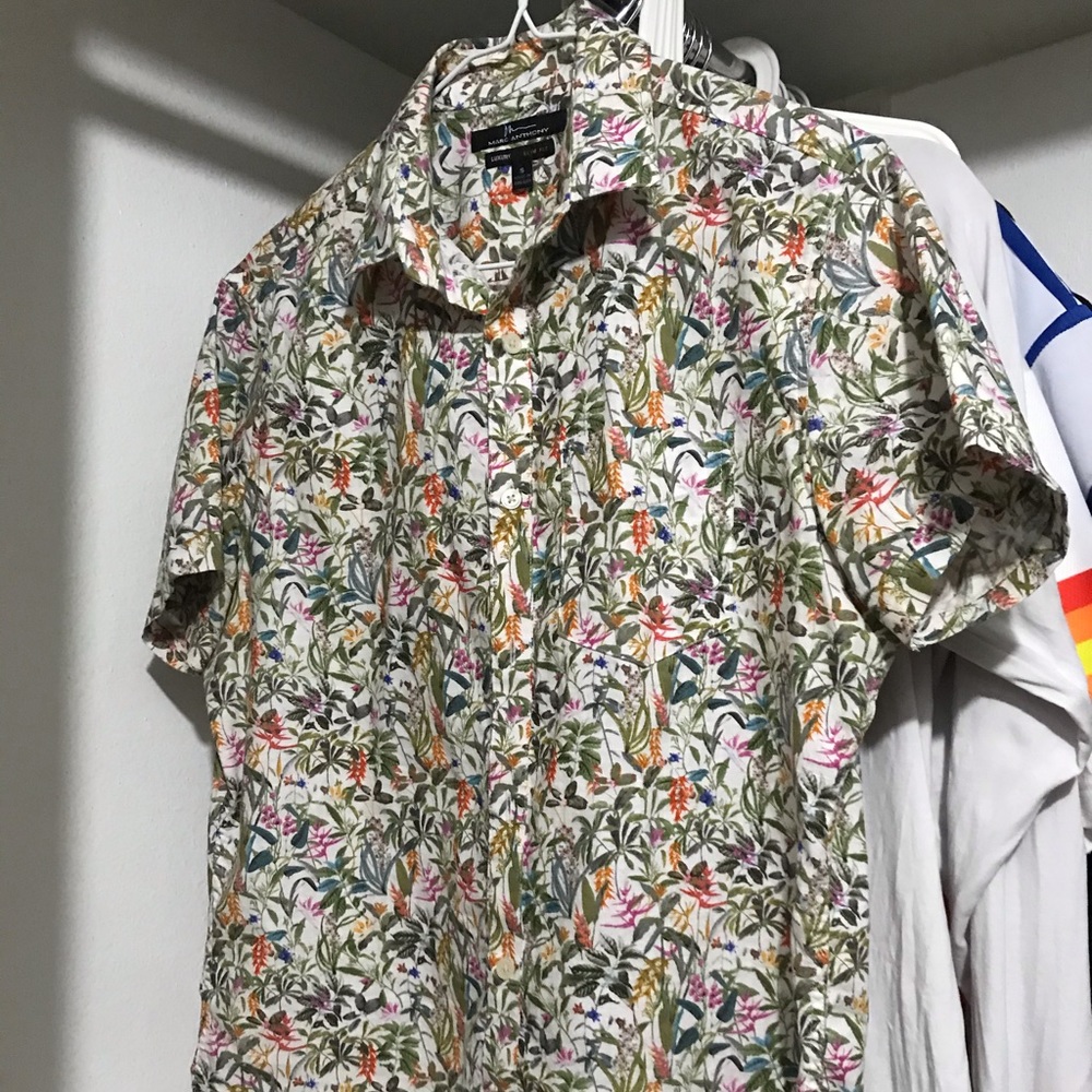 Marc Anthony luxury slim fit short sleeve